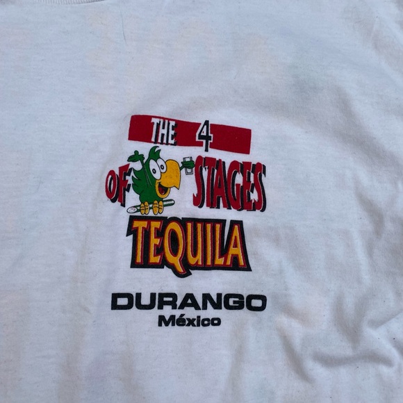 Vintage Tequila Parrot Durango Mexico Shirt Size XL - Picture 2 of 4